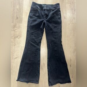 American Eagle Outfitters Black Flare Jeans